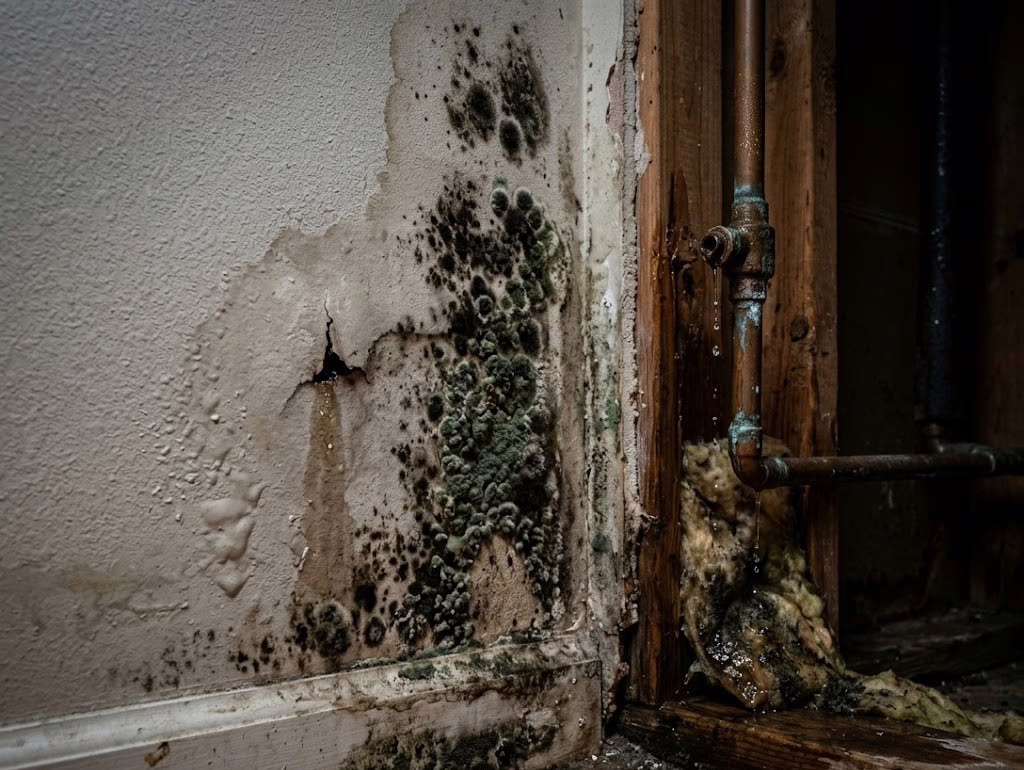 what causes mold to grow in a house